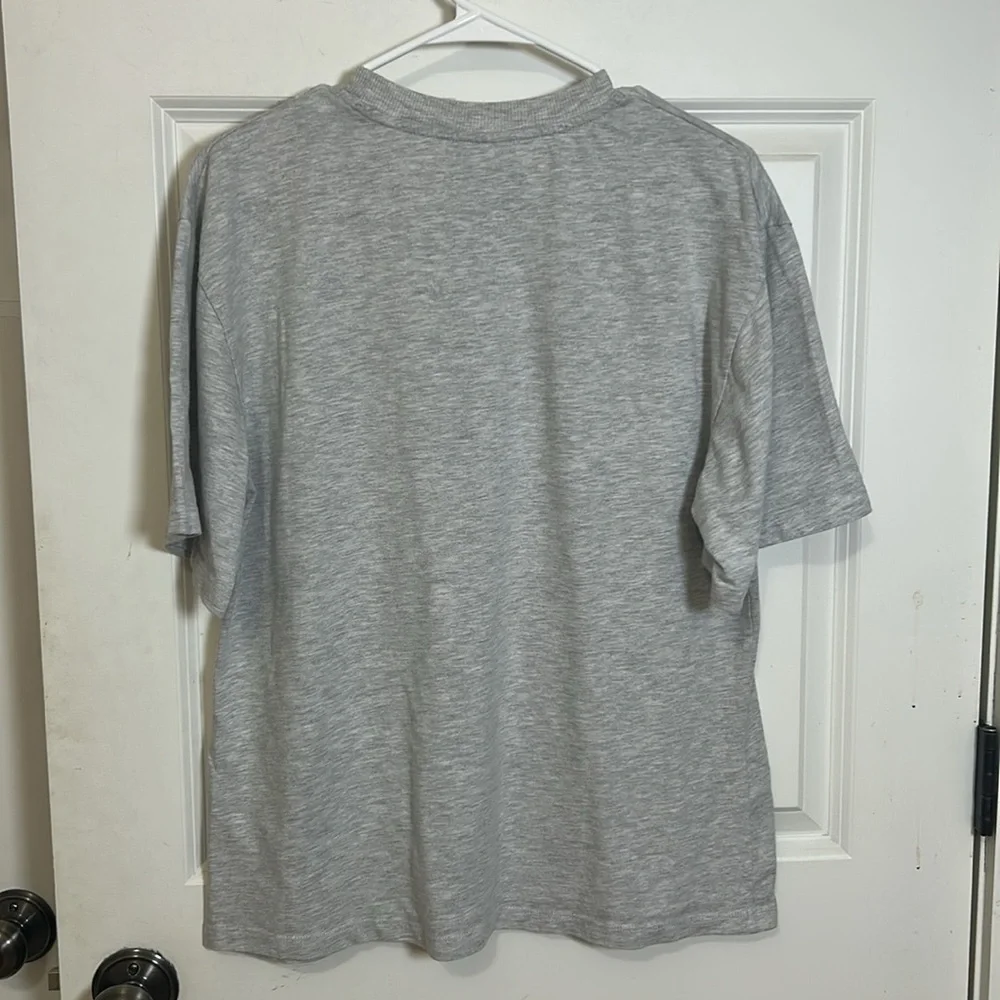 ASOS Gray Weekend Collective Tee - Short Sleeve size 6 crewneck T-shirt